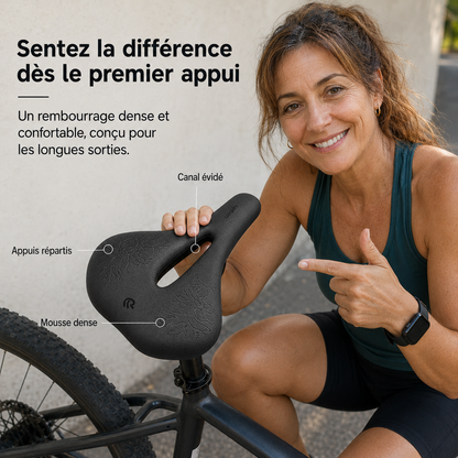 SelloZen – Selle de Vélo Ergonomique Anti-Douleur