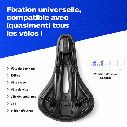 SelloZen – Selle de Vélo Ergonomique Anti-Douleur